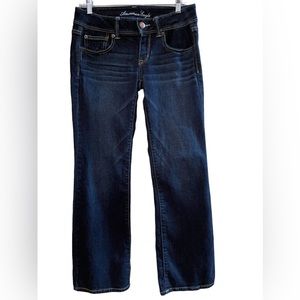American Eagle Stretch Slim Boot Flare Leg Jeans. Sz 8